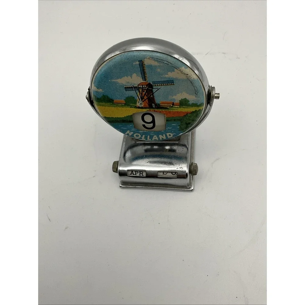 vintage Holland souvenir perpetual desk calendar